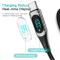 ESSAGER ESSAGER 1m 100W USB-C - USB-C LED Snabbladdning Blå