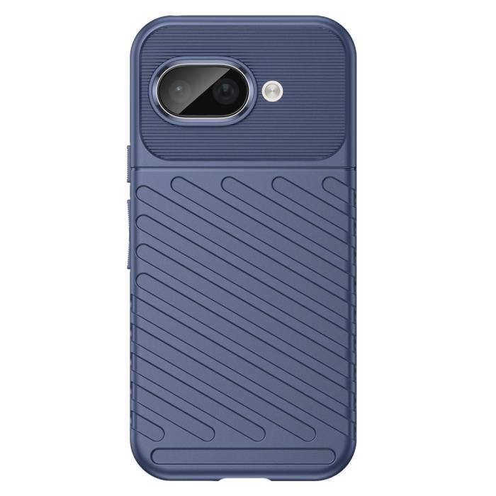 Bild 2,  Google Pixel 9a Skal Twill Textur Blå