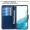  Samsung Galaxy S23 Plus Fodral Solid Blå