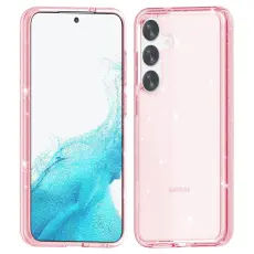  Samsung Galaxy S24 Skal Sparkling Glitter Rosa