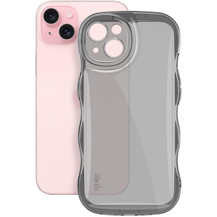 Bild 2, IMAK IMAK iPhone 14 Skal TPU Tonad Svart