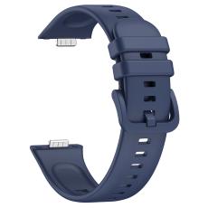  Huawei Watch Fit 3 Klockarmband Silikon M&ouml;rkbl&aring;