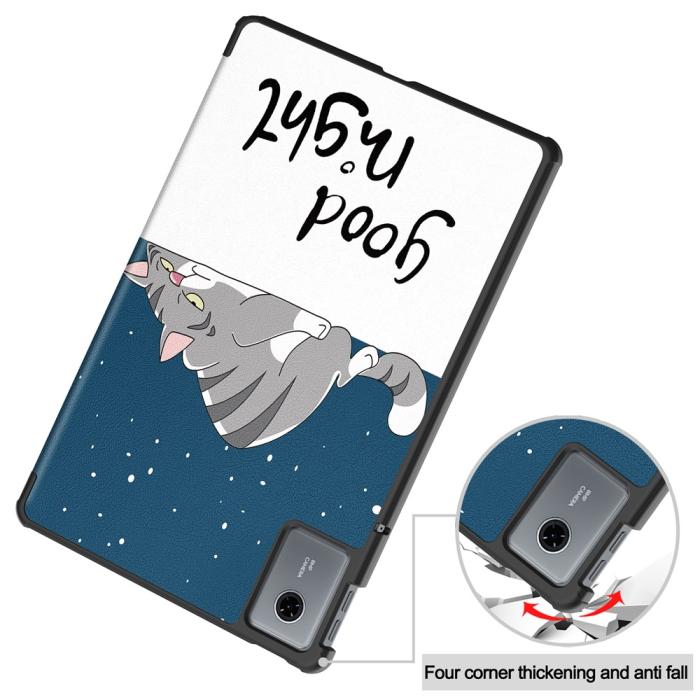 Bild 6,  Lenovo Idea Tab Fodral Tri-Fold Katt