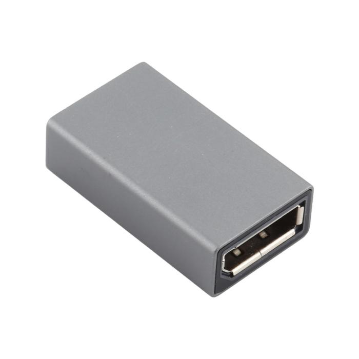 Bild 3,  DisplayPort Hona till DisplayPort Hona Förlängning Adapter Grå