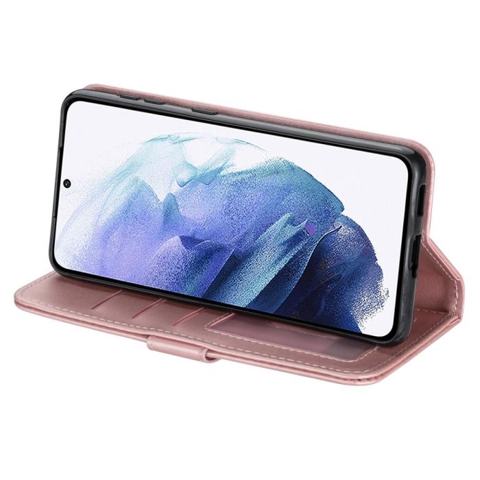 Bild 3,  Samsung Galaxy S23 Ultra Fodral Multifunktionell Roséguld