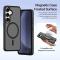 DUX DUCIS DUX DUCIS Galaxy S25 Plus 2in1 Magnet Fodral Lawa Series Svart