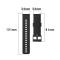  Silikon Armband För Suunto (24mm) Mörk Grön