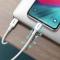 UGREEN Ugreen 1m MFi 18W 3A Lightning - USB-C Kabel - Vit
