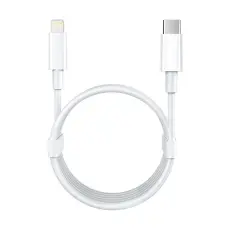 REMAX Remax 5A 1m Lightning - USB-C Snabbladdningskabel - Vit