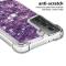  Samsung Galaxy S21 - Shockproof Quicksand Skal - Lila