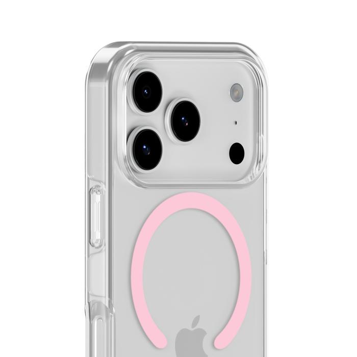 Bild 4, holdit holdit iPhone 17 Pro Max MagSafe Mobilskal Pink/Transparent