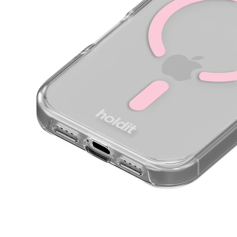 holdit holdit iPhone 17 Pro Max MagSafe Mobilskal Pink/Transparent