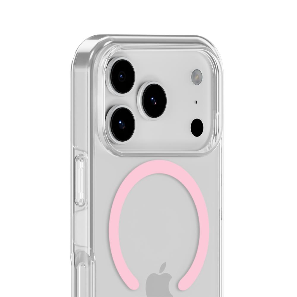 holdit holdit iPhone 17 Pro Max MagSafe Mobilskal Pink/Transparent