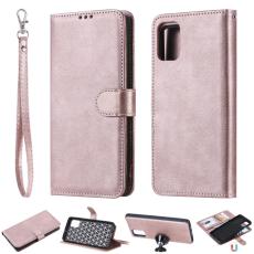  Samsung Galaxy A51 - 2in1 Magnet Skal / Pl&aring;nboksfodral - Ros&eacute;guld
