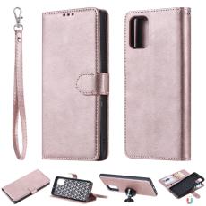  Samsung Galaxy A71 - 2in1 Magnet Skal / Pl&aring;nboksfodral - Ros&eacute;guld