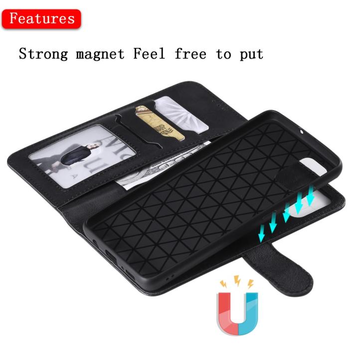 Bild 5,  Samsung Galaxy A51 - 2in1 Magnet Skal / Plånboksfodral - Svart