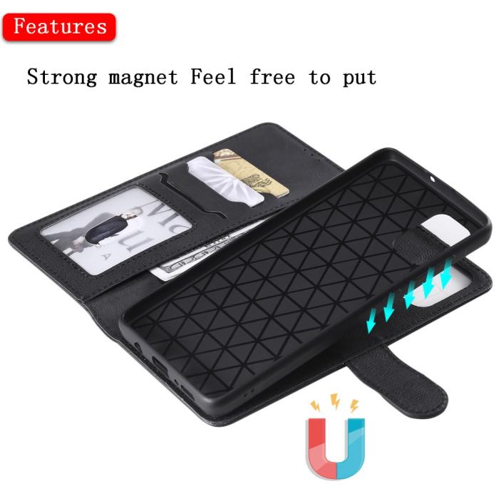 Bild 5,  Samsung Galaxy A71 - 2in1 Magnet Skal / Plånboksfodral - Svart