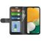  Samsung Galaxy A14 4G/5G Fodral Crazy Horse Läder Svart
