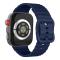 KALEBOL KALEBOL Huawei Watch Fit 4 Pro/4/3 Armband Wave Silikon Mörk Blå