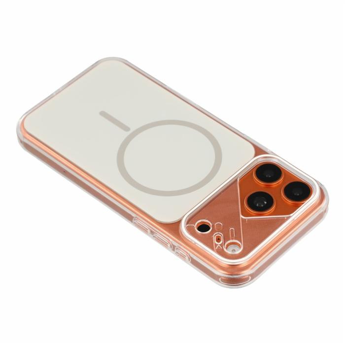 Bild 4,  iPhone 18 Pro / 17 Pro Skal MagSafe Reptåligt Hybrid Grå