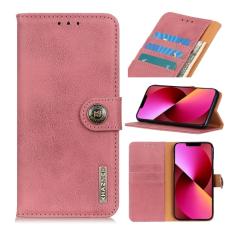 KHAZNEH KHAZNEH iPhone 14 Plus Fodral L&auml;der Rosa