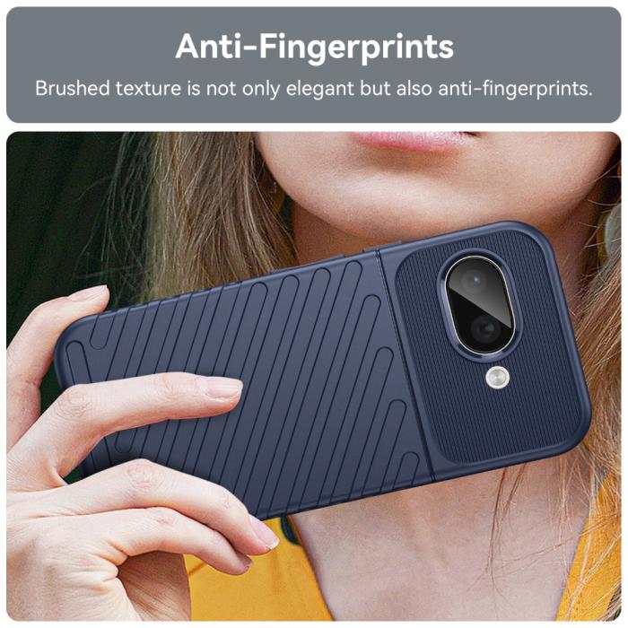 Bild 6,  Google Pixel 9a Skal Twill Textur Blå
