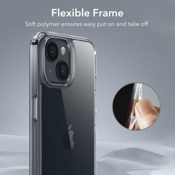 Bild 5, ESR ESR iPhone 15 Plus Skal Ice Shield Transparent