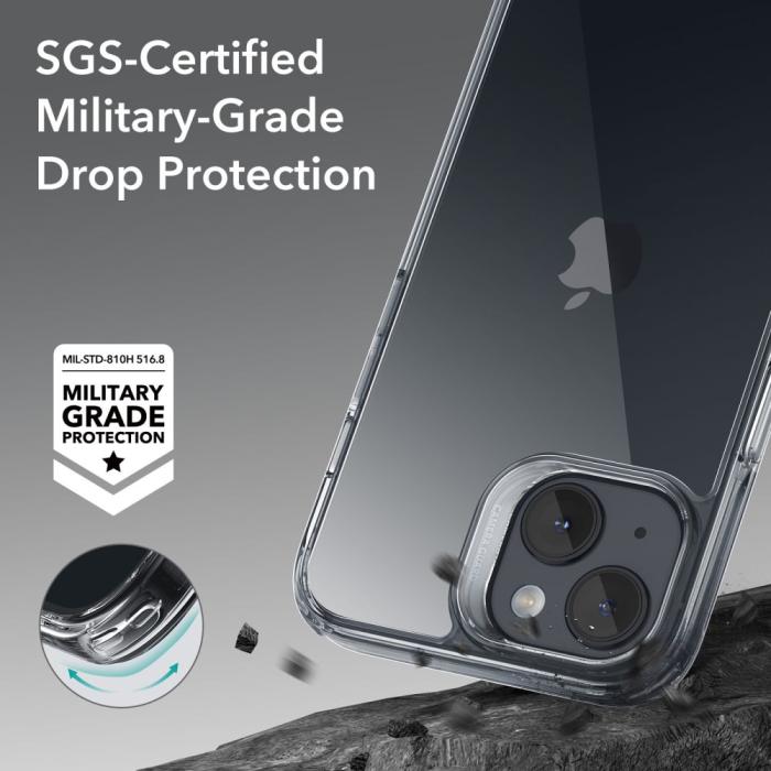 Bild 6, ESR ESR iPhone 15 Plus Skal Ice Shield Transparent