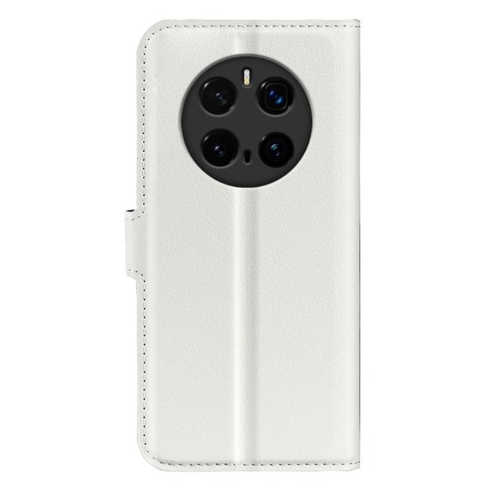Bild 6,  Honor Magic7 Pro Fodral Litchi Läder Vit
