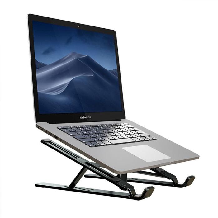 Bild 2, Tech-Protect Tech-Protect Alustand Laptop Ställ Justerbart Universal Mörk Grå