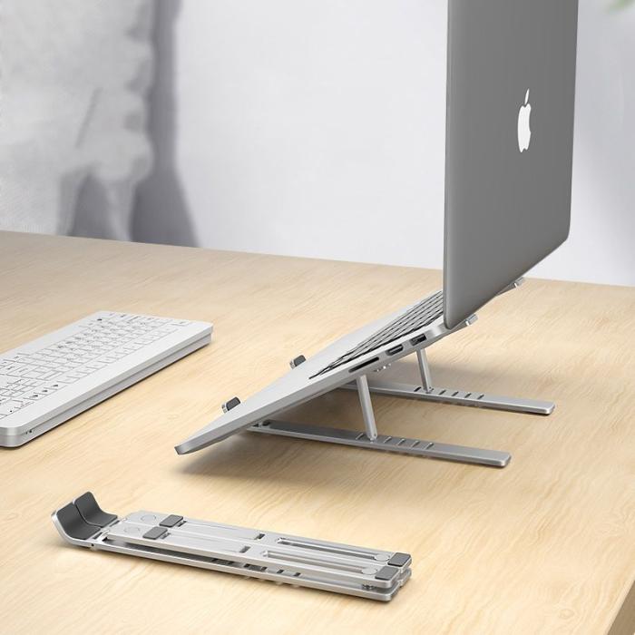 Bild 5, Tech-Protect Tech-Protect Alustand Laptop Ställ Justerbart Universal Mörk Grå