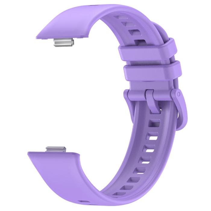 Bild 2,  Huawei Watch Fit 3 Klockarmband Silikon Lila
