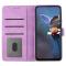  Samsung Galaxy S24 Ultra Fodral Blommigt Tryck Lila