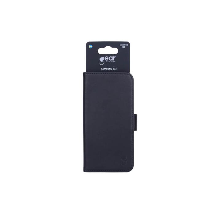 Bild 2, Gear GEAR Samsung Galaxy S22 Fodral Läder Svart