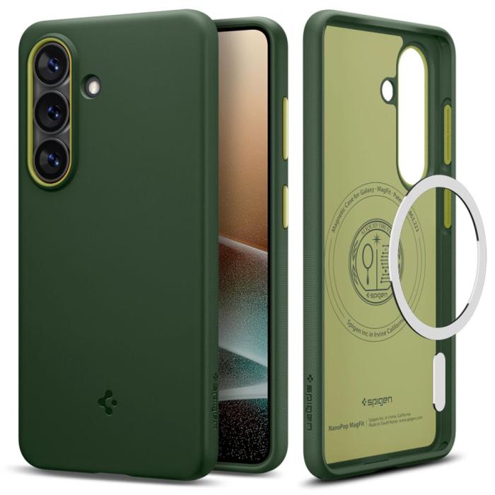 Bild 2, Spigen Spigen Galaxy S26 Skal MagSafe Nano Pop Avo Green