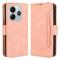  Xiaomi Redmi Note 14 5G Fodral Med Avtagbart Kortfack Rosa