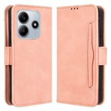  Xiaomi Redmi Note 14 5G Fodral Med Avtagbart Kortfack Rosa