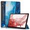  Samsung Galaxy Tab S9 Fodral Tri-Fold Havsvåg