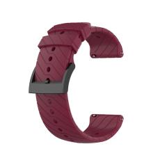  Suunto Silikon Armband Twill Textur (24mm) Vinr&ouml;d