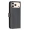BINFEN BINFEN iPhone 17 Pro Fodral Läder Svart