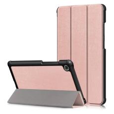  Lenovo Tab M7 - Slimfit Tri-Fold Fodral - Ros&eacute;guld