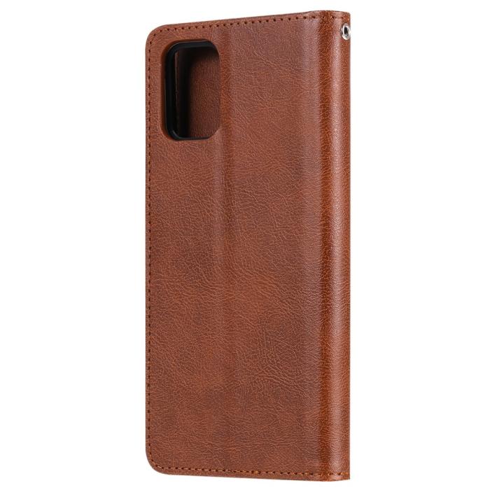 Bild 3,  Samsung Galaxy A71 - 2in1 Magnet Skal / Plånboksfodral - Brun