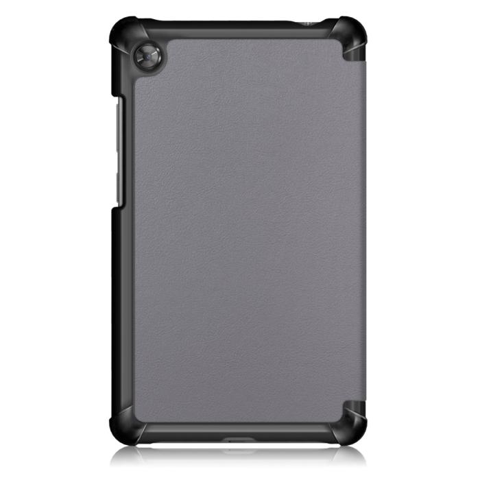 Bild 3,  Lenovo Tab M7 - Slimfit Tri-Fold Fodral - Grå