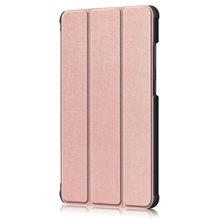 Bild 4,  Lenovo Tab M7 - Slimfit Tri-Fold Fodral - Roséguld