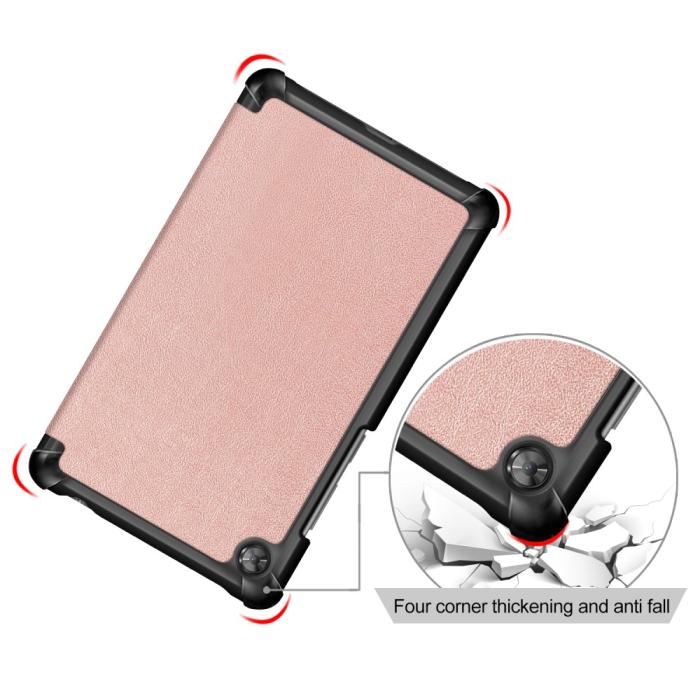 Bild 5,  Lenovo Tab M7 - Slimfit Tri-Fold Fodral - Roséguld