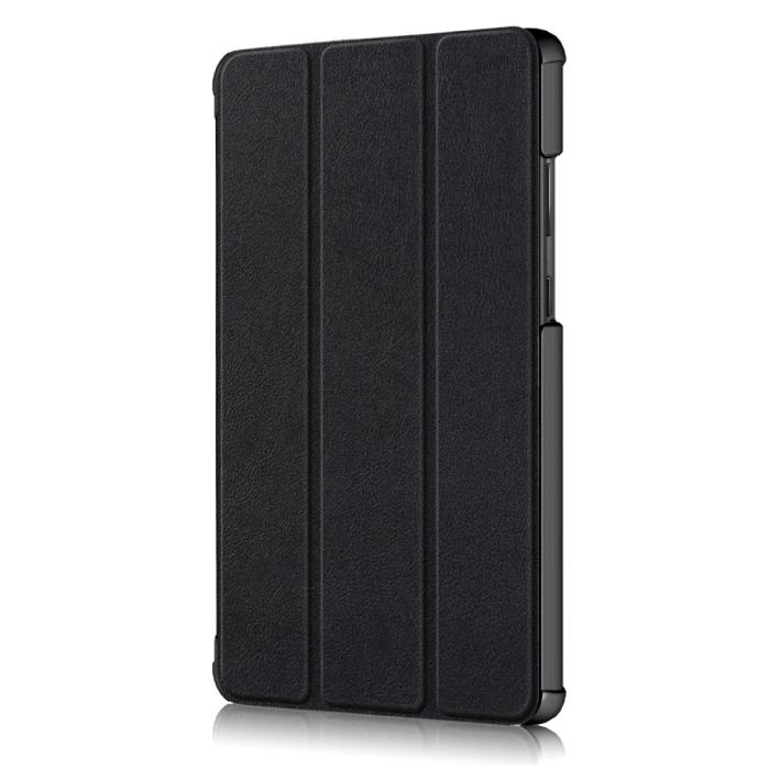 Bild 4,  Lenovo Tab M8 2nd Gen (HD) Litchi Tri-Fold Fodral Svart
