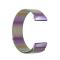  Milanese Loop Metall Armband Fitbit Versa 3/Fitbit Sense - Oil Fade