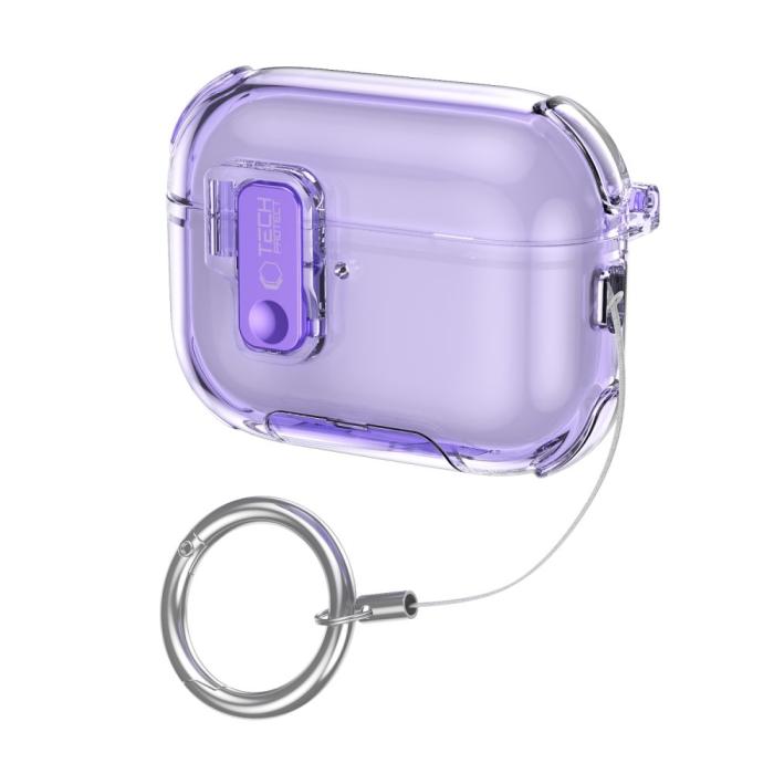 Bild 2, Tech-Protect Tech-Protect AirPods Pro 3 Skal Bounce Pro Lavender