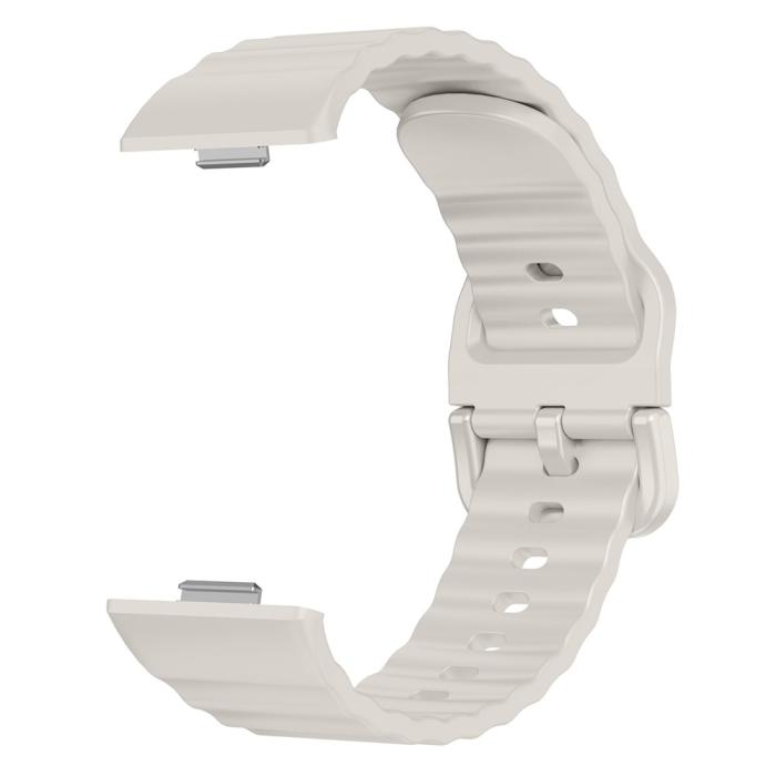 Bild 2, KALEBOL KALEBOL Huawei Watch Fit 4 Pro/4/3 Armband Wave Silikon Starlight