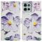  Motorola Moto G86 5G Fodral Med Tryck Lila Blommor